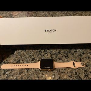 Apple Watch series 3 (rose gold)